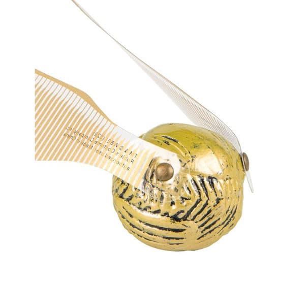 Golden Snitch Quidditch Ball - Harry Potter - Kostymtillbehör - Flerfärgad - Blandad - 15x13x5cm