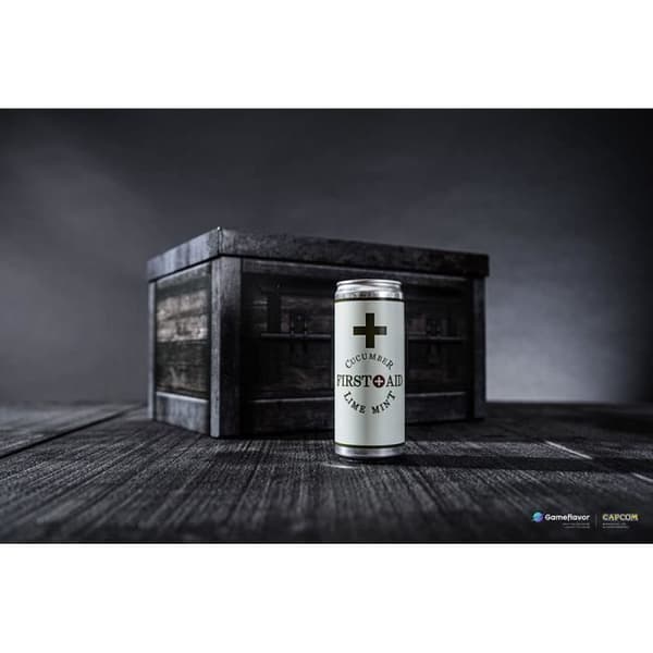 RESIDENT EVIL FÖRSTA HJÄLP DRINK SAMLARBOX SAKAMI VAROR GFAC0