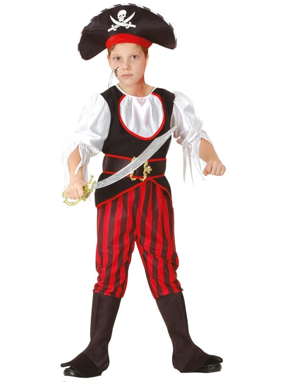 Merirosvon puku lapsille