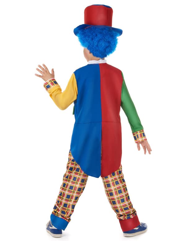 Häftig clown - utklädnad barn