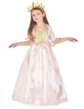 Miniatyrbillede 3 af 8: Lyserød prinsesse udklædning til børn