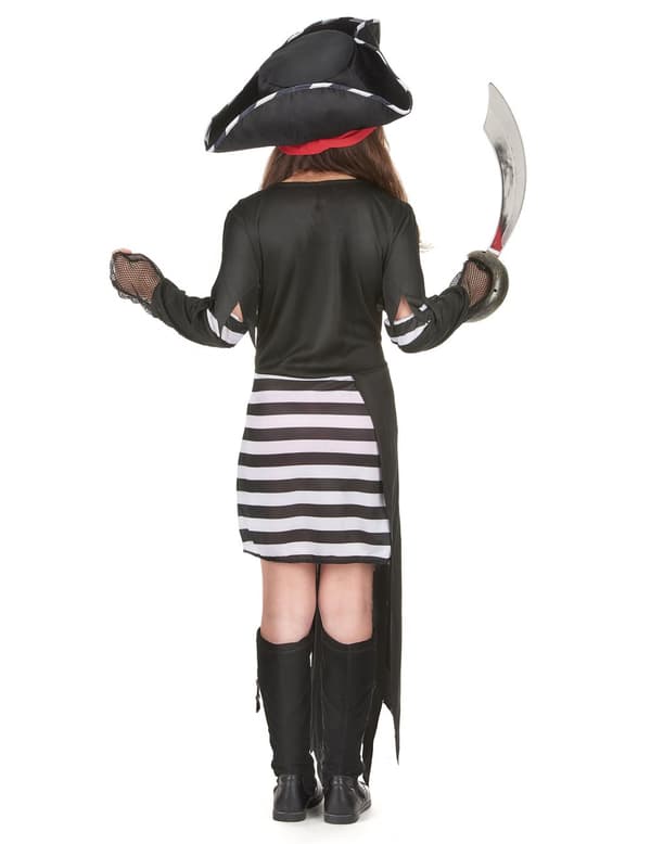Pirate Captain Girl kostyme
