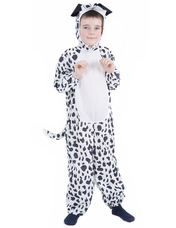 Dalmatialaiskoiran naamiaisasu lapselle