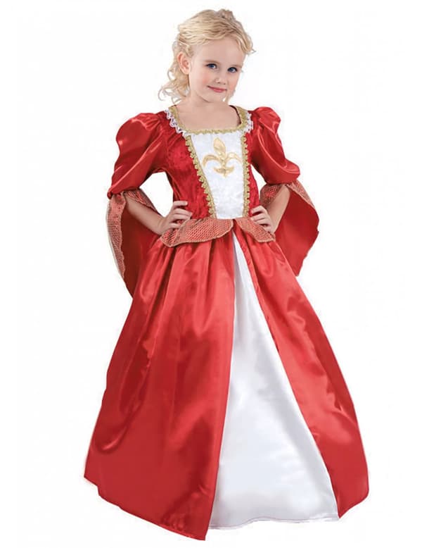 Middelalderprinsesse udklædning til børn