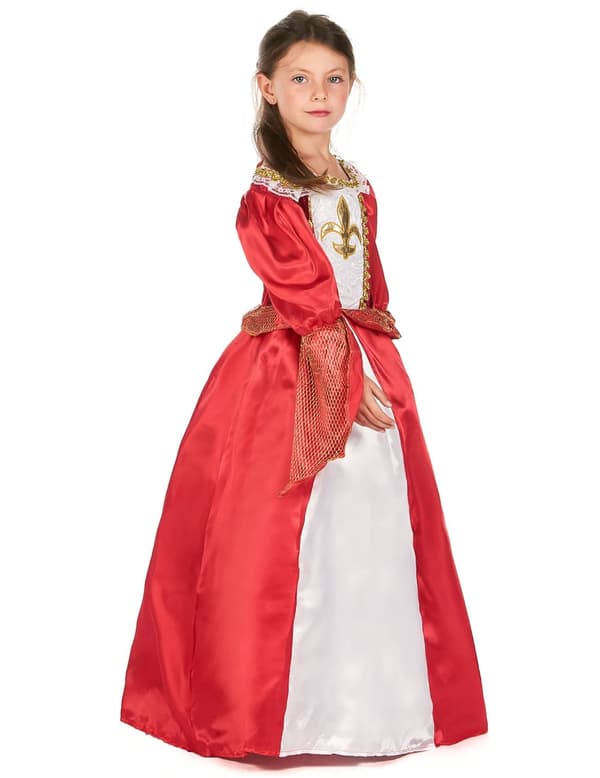 Middelalderprinsesse udklædning til børn