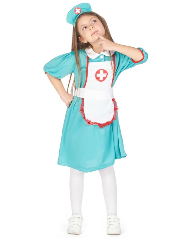 Sygeplejerskekostume piger