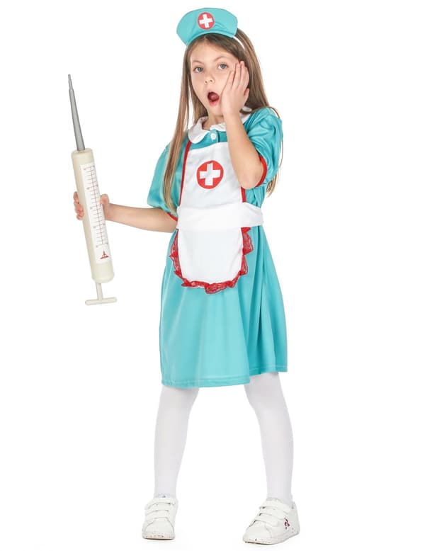 Sygeplejerskekostume piger