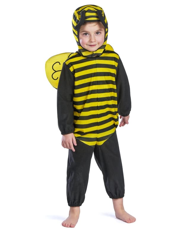 Mehiläisen naamiaisasu lapselle. Size-XS 3-4 years (92-104 cm)