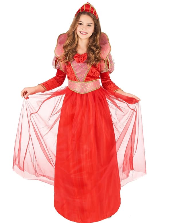 Middelalderdronning kostume piger