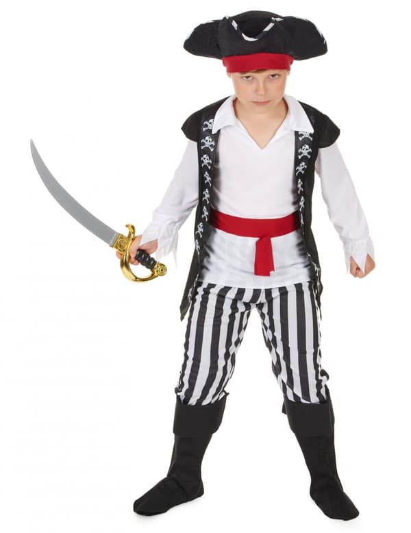 Tuff pirat - Maskeraddräkt för barn