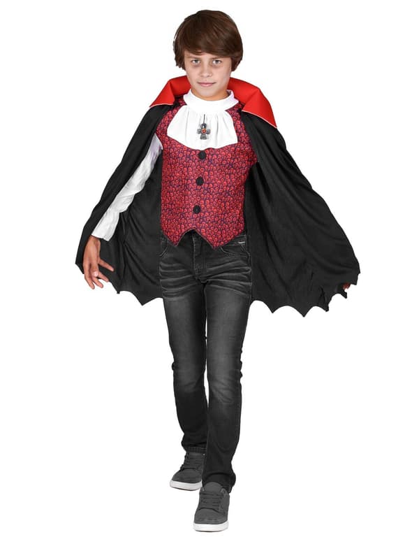 Vampyyrikreivin asu lapsille M 7-9 years (120-130 cm)