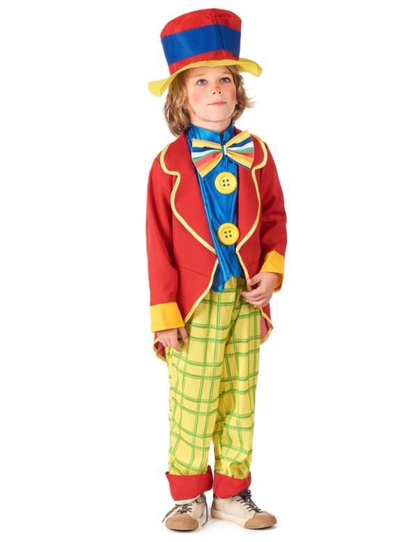 Morsomt klovnekostyme for gutter M 7-9 years (120-130 cm)