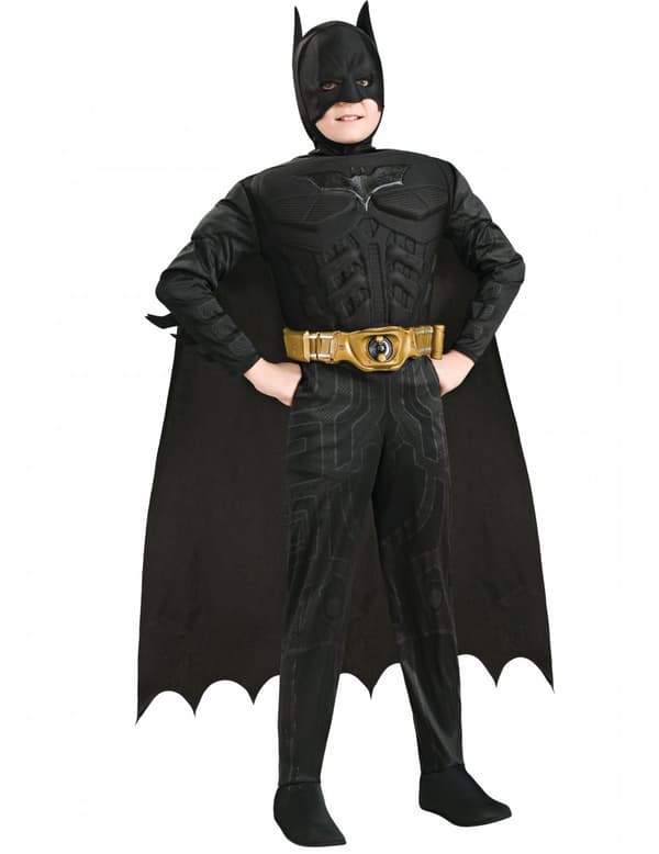 Boy's Deluxe 3D Batman™-kostyme