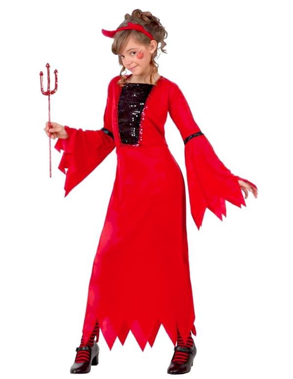 Djävulsdräkt för barn - Halloweenkläder