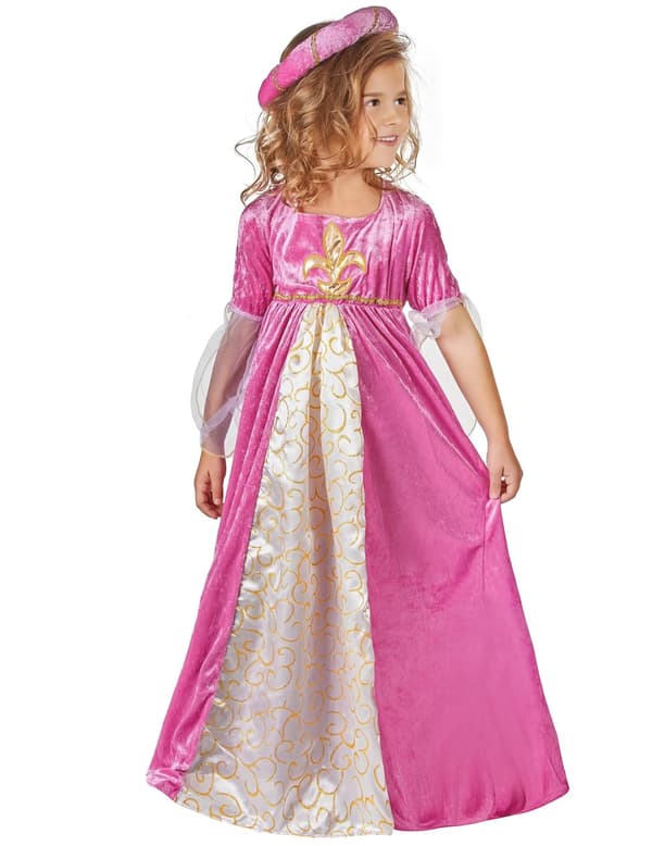 Kostume prinsesse middelalder til piger