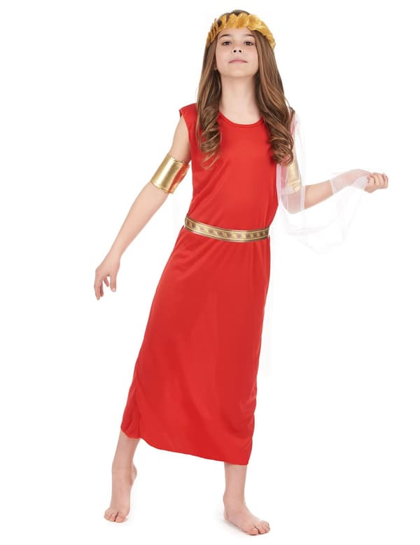 Romersk jentekostyme M 7-9 years (120-130 cm)