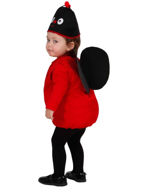 Kostume mariehøne til små piger. Size-1-3 years (90/104 cm)