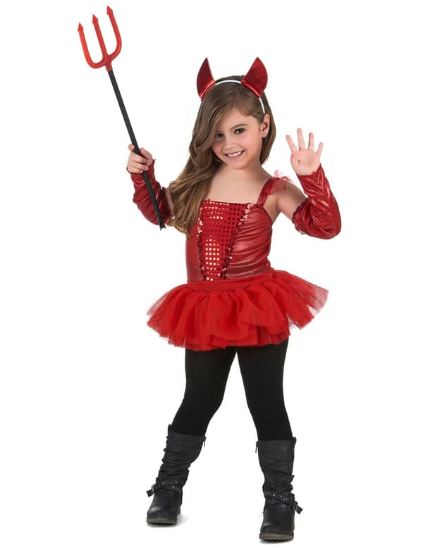 Devil girl tutu kostyme