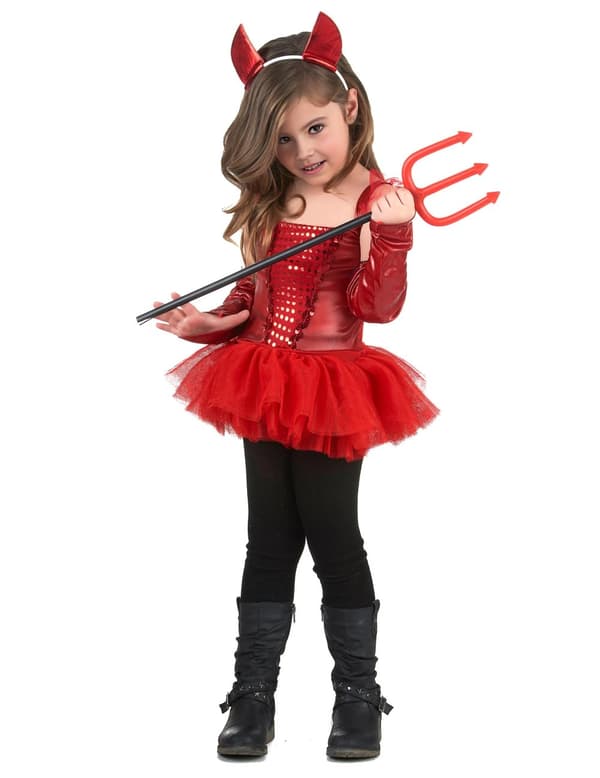 Devil girl tutu kostyme