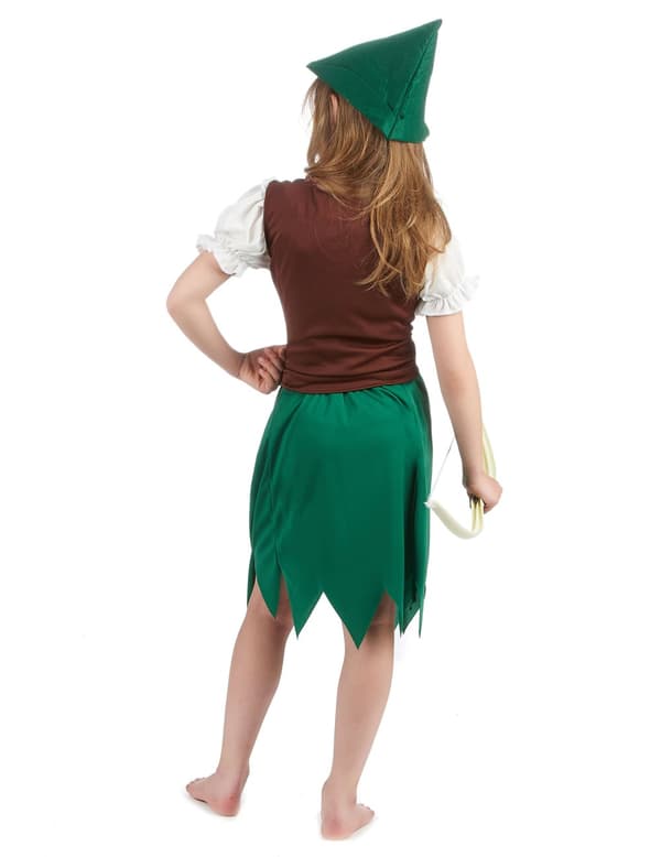 Flicka från skogen dräkt