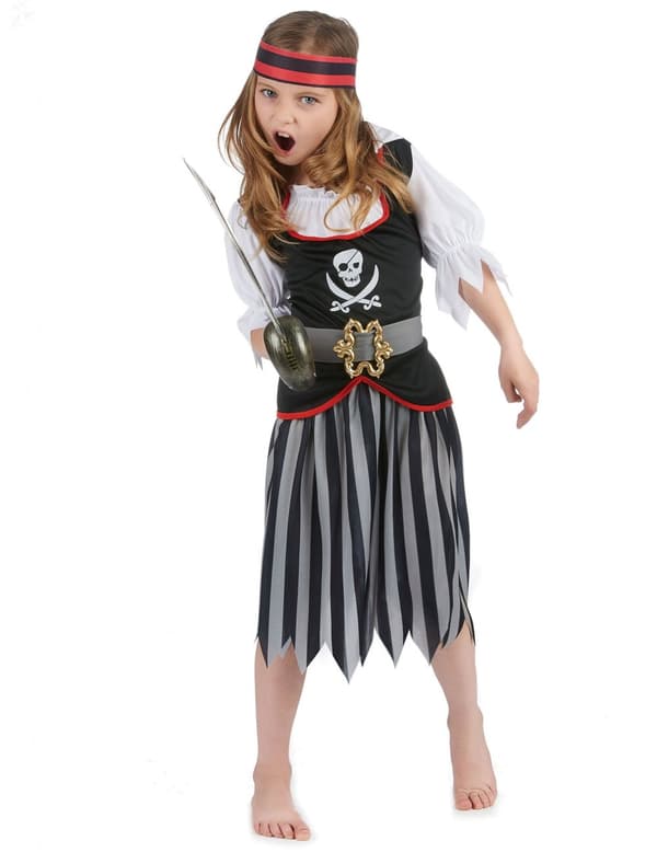 Piratkostyme til jenteskalle