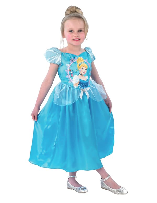 Askepot™ kjole til børn. Size-7 to 8 years