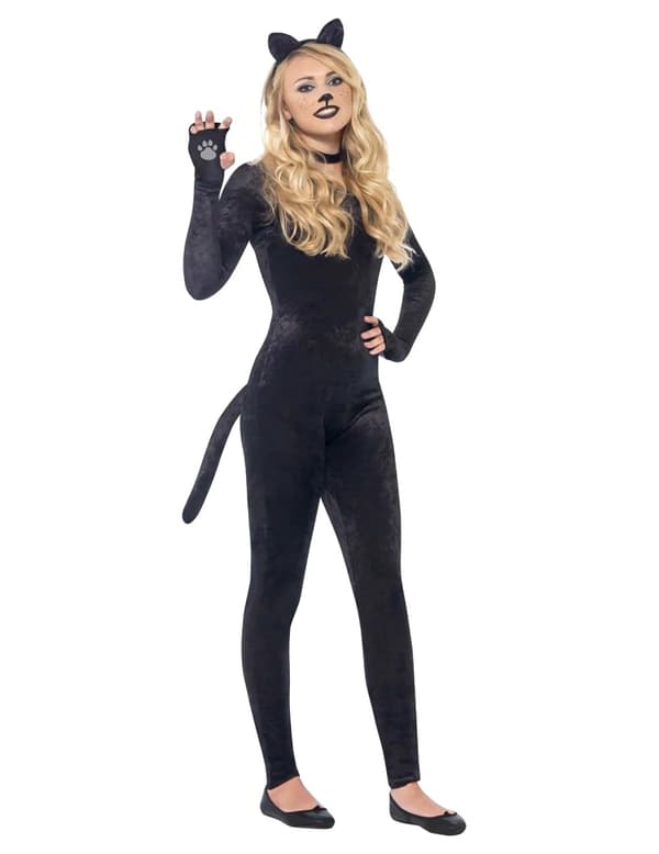 Kattdräkt tonåring. Size-13 to 15 years
