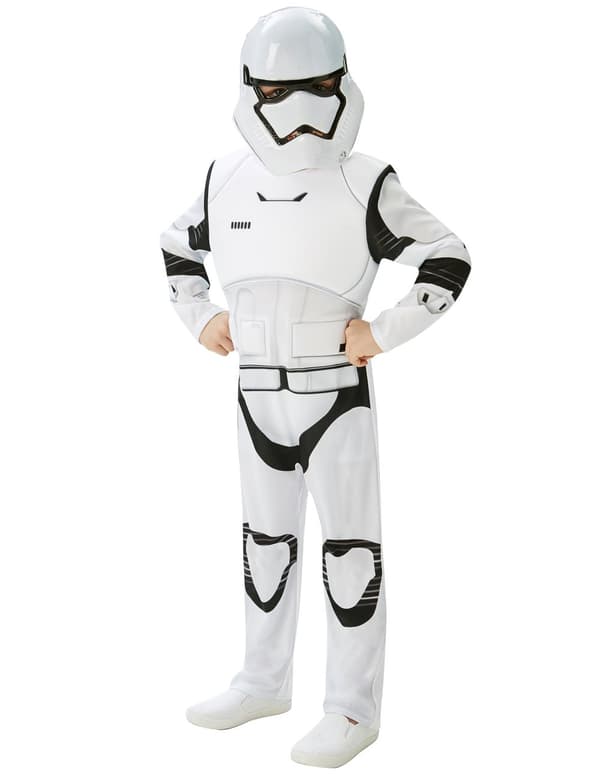 Luksus Storm Trooper Star Wars VII™ - udklædning til børn