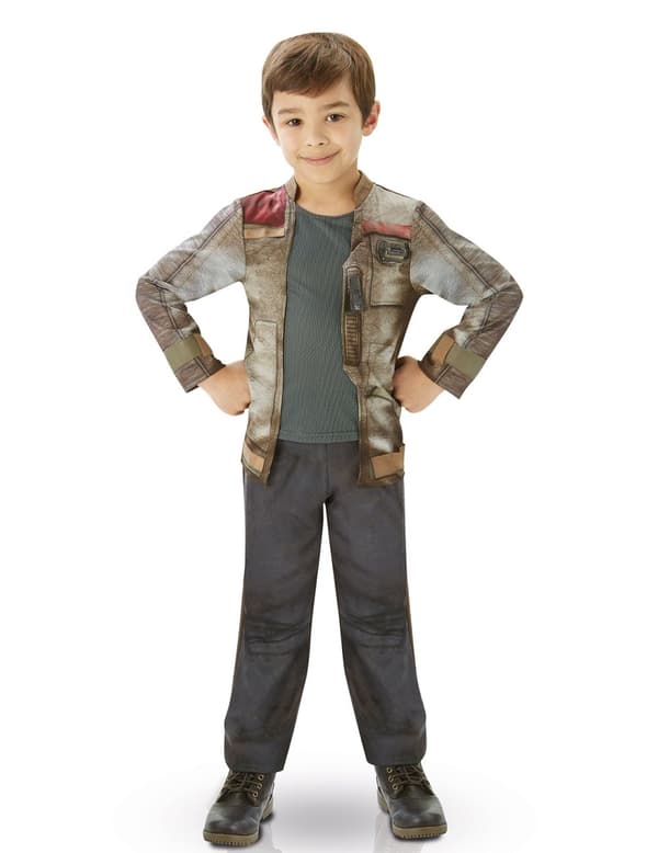 Tähtien sota VII™: Deluxe Finn- asu lapsille 7 - 8 years (122-128 cm)