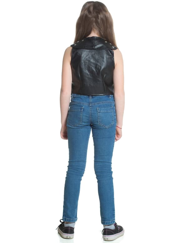 Girl's Daisy Vest - Chica Vampiro™. Size-5-7 years (122 cm)
