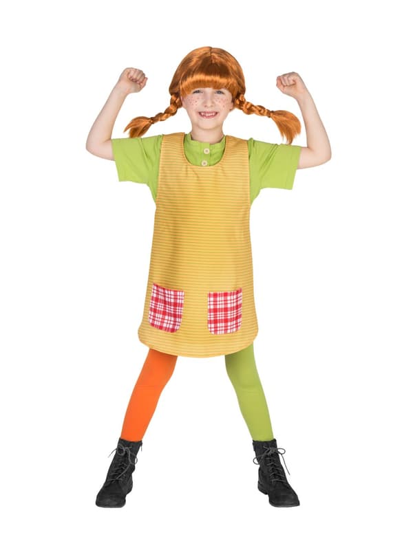 Pippi Langstrømpe™ kostyme for jenter