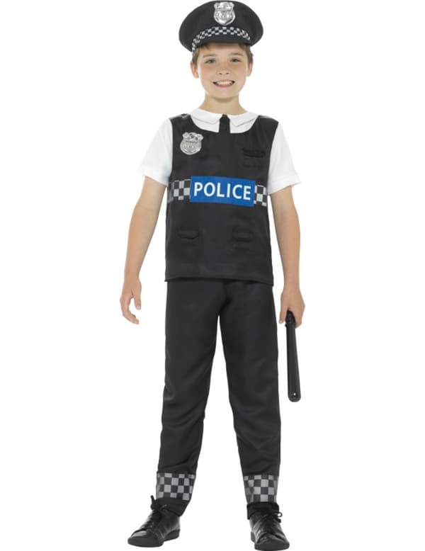 Polisen Pontus barndräkt 7-9 years (130/143 cm)