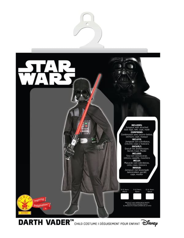 Darth Vader Star Wars™ leffoista - Naamiaisasu lapselle