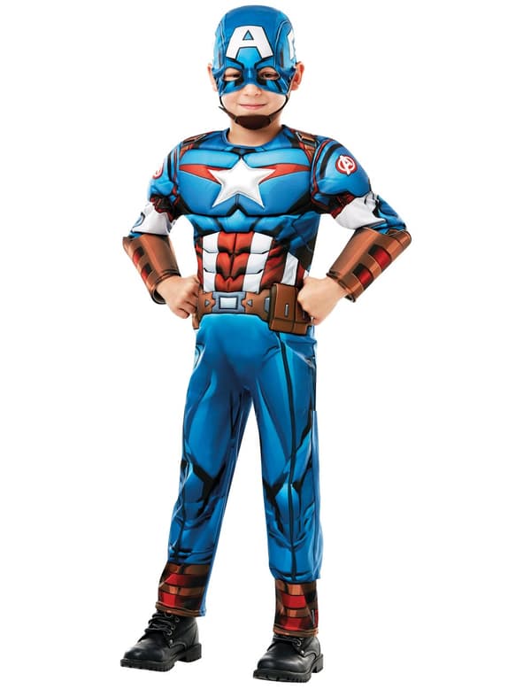 Captain America™ - Lyxig maskeradkostym för barn