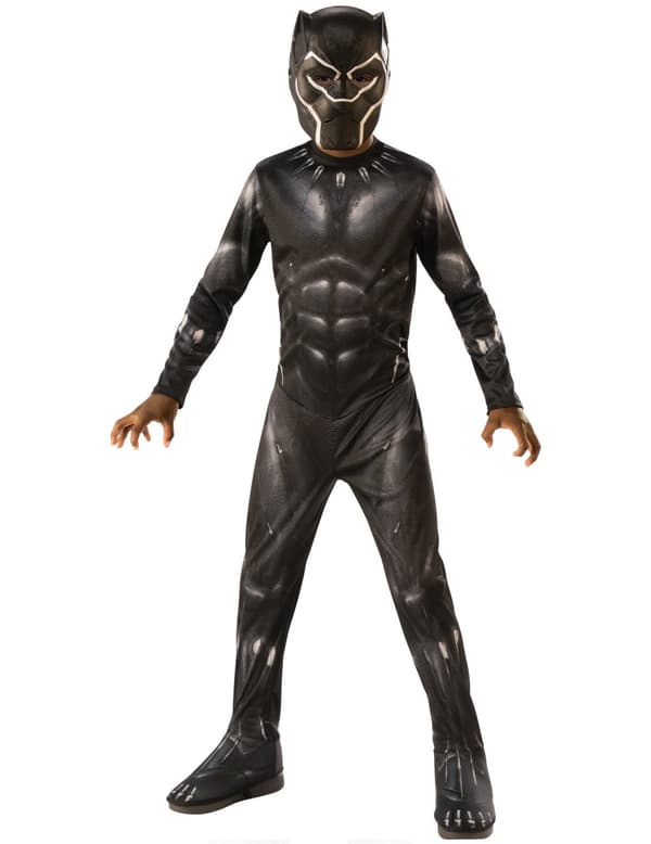 Black Panther™ från Infinity War™ - Klassisk maskeraddräkt för barn 5 to 6 years (110-116 cm)