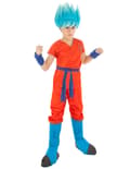 Miniatyrbild 1 av 2: Goku Saiyan från Super Dragon Ball Z™ - Maskeraddräkt för barn