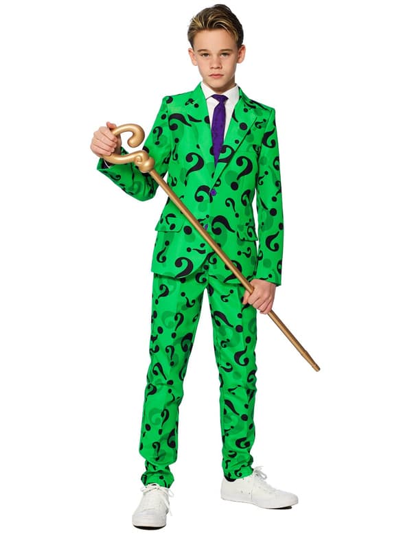 Mr. Riddler™- puku lapselle Suitmeister™ 14-16 years (158-164cm)