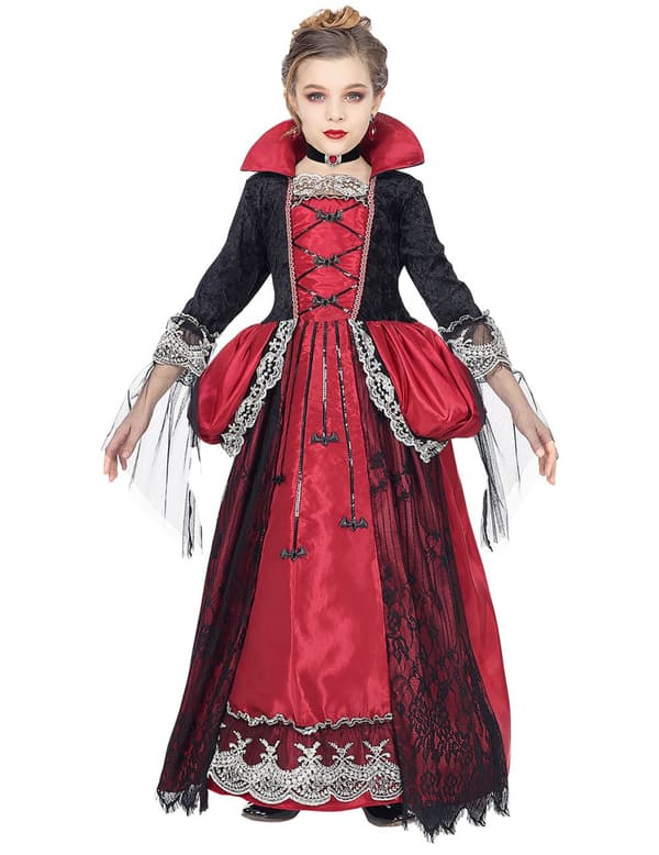 Jenter hertuginne vampyr kostyme