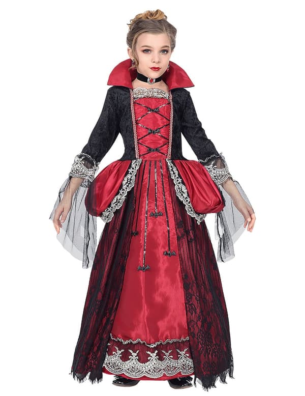 Jenter hertuginne vampyr kostyme