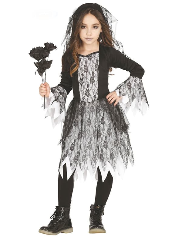 Levande död tärnedräkt barn 10 to 12 years (142-148 cm)