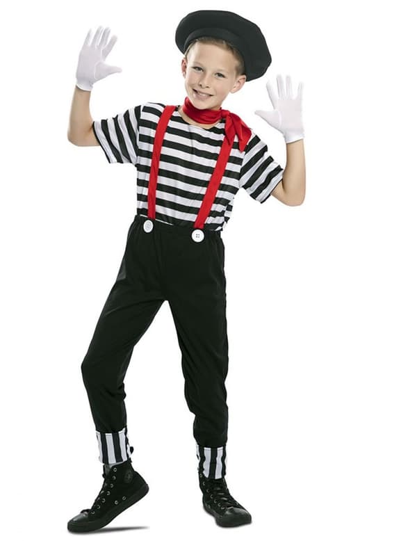 Gutte mime-kostyme