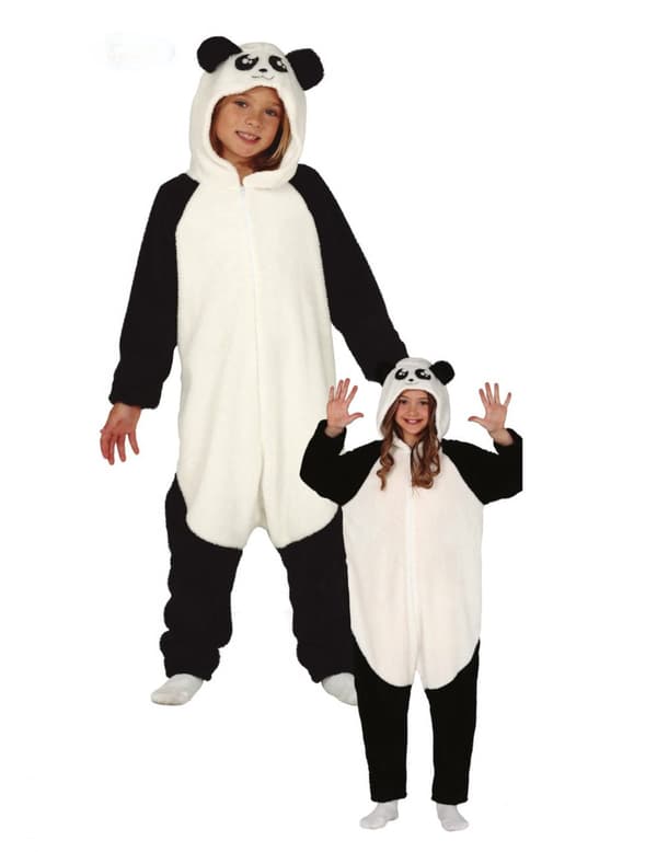 Panda kostume heldragt - barn