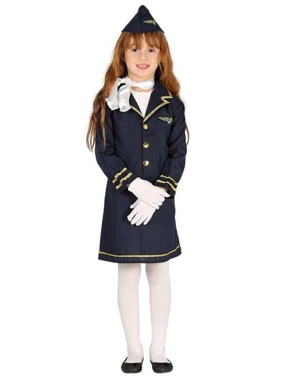 Lentoemännän naamiaisasu lapselle 5 to 6 years (110-115 cm)