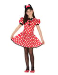 Miniatyrbilde 2 av 2: Girl's Miss Mouse Polka Dot Costume