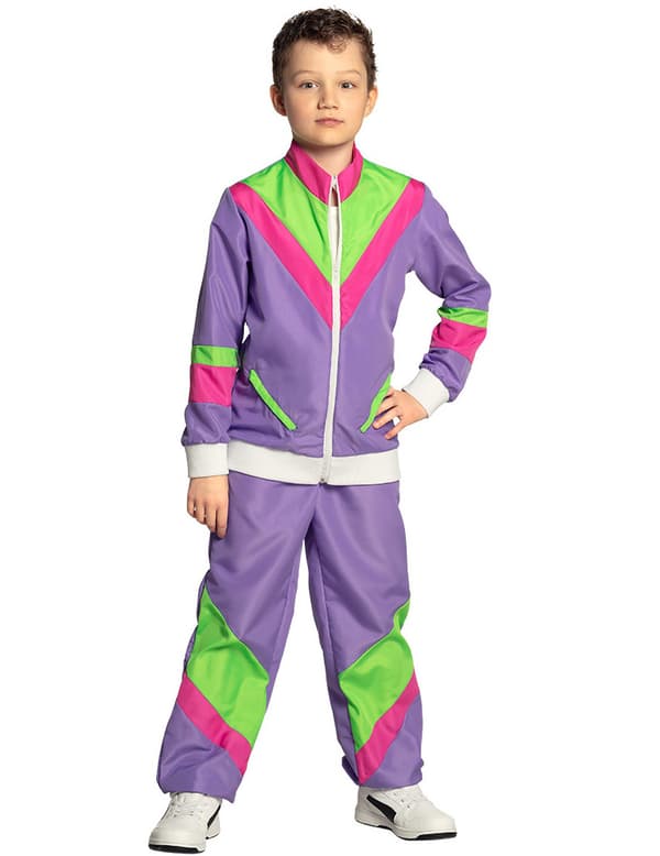 Barneglad klovnedrakt 7-9 years (122-134 cm)