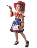 Miniatyrbilde 1 av 2: Jente tegneserie cowgirl kostyme