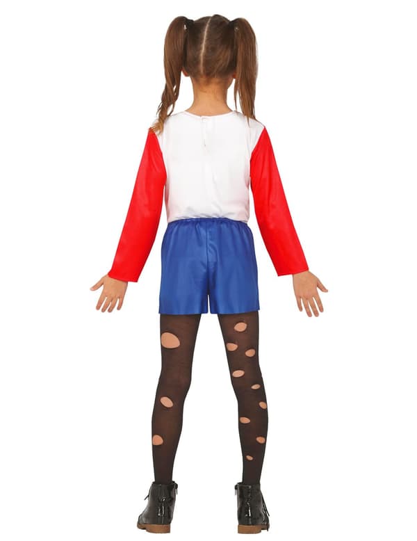 Farlig clown barndräkt