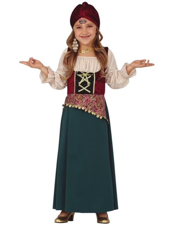 Spågumma barndräkt 10 to 12 years (142-148 cm)