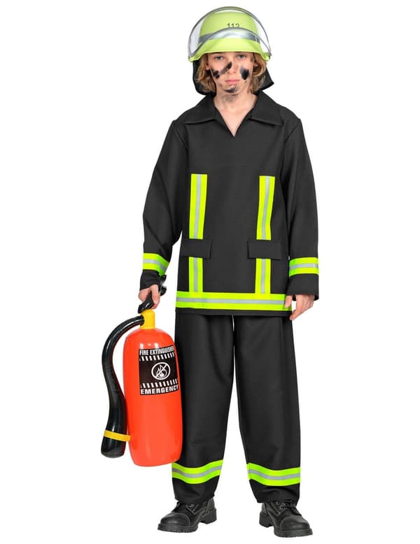 Tysk brandmands børnekostume