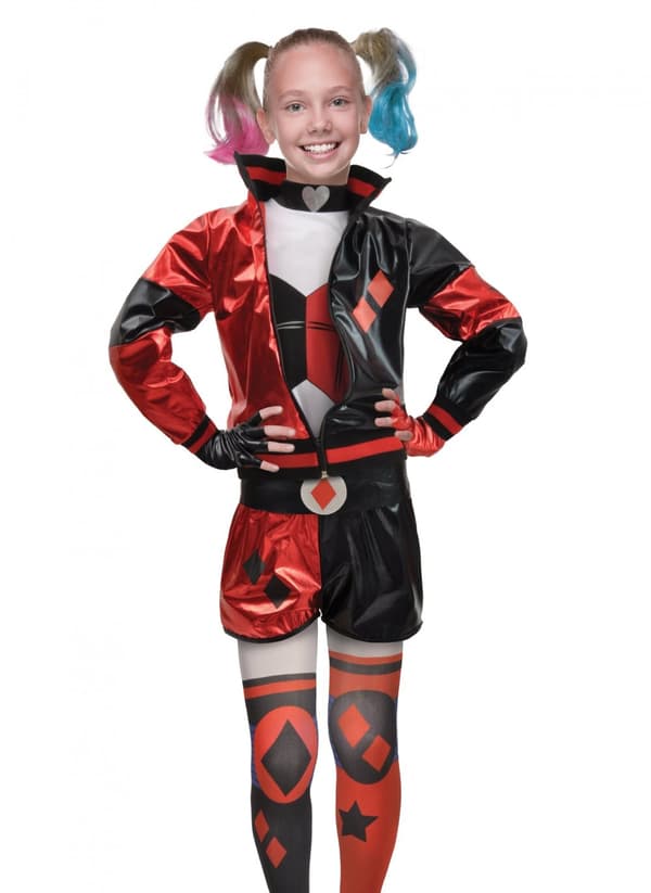 Harley Quinn™-kostume til piger